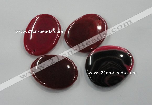 NGP1176 40*50mm - 50*60mm freeform agate gemstone pendants wholesale