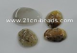 NGP1180 35*50mm - 50*70mm freeform agate gemstone pendants wholesale