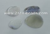 NGP1186 30*45mm - 50*65mm freeform agate gemstone pendants wholesale