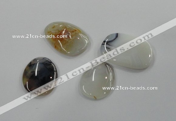 NGP1187 30*40mm - 40*50mm freeform agate gemstone pendants wholesale