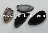 NGP1193 40*60mm - 50*70mm freeform agate gemstone pendants wholesale