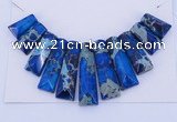 NGP122 Dyed imperial jasper gemstone pendants set jewelry wholesale