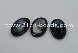 NGP1225 30*45mm freeform agate gemstone pendants wholesale