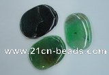 NGP1235 45*60mm - 55*65mm freeform agate gemstone pendants wholesale