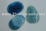 NGP1236 45*60mm - 50*70mm freeform agate gemstone pendants wholesale