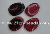 NGP1241 40*50mm - 45*55mm freeform agate gemstone pendants wholesale