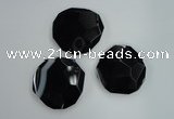 NGP1242 40*50mm - 45*55mm freeform agate gemstone pendants wholesale