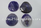 NGP1249 40*50mm - 45*55mm freeform agate gemstone pendants wholesale