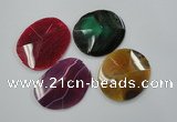 NGP1251 40*50mm - 55*60mm freeform agate gemstone pendants wholesale