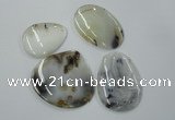 NGP1254 35*45mm - 45*55mm freeform agate gemstone pendants wholesale