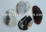 NGP1255 45*55mm - 55*65mm freeform agate gemstone pendants wholesale