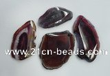 NGP1263 35*50mm - 45*65mm freeform agate gemstone pendants wholesale