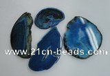 NGP1265 40*55mm - 60*80mm freeform agate gemstone pendants wholesale