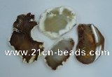 NGP1269 35*50mm - 55*75mm freeform agate gemstone pendants wholesale