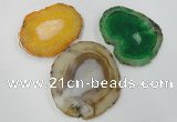 NGP1272 60*70mm - 80*90mm freeform agate gemstone pendants wholesale