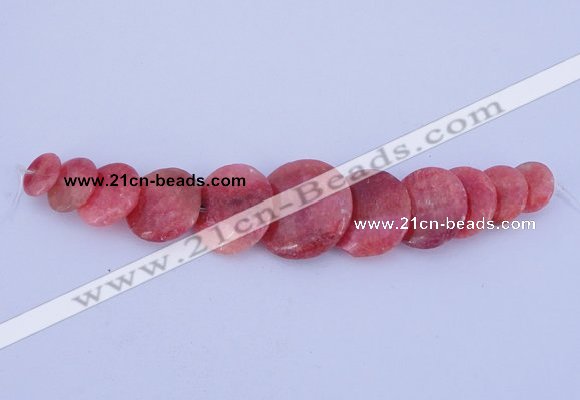 NGP129 Dyed rhodochrosite gemstone pendants set jewelry wholesale