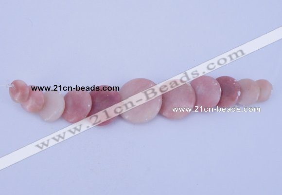 NGP130 Fashion pink opal gemstone pendants set jewelry wholesale