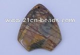 NGP146 2pcs 40*44mm fashion picasso jasper gemstone pendants