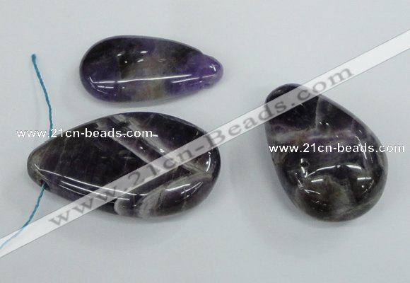 NGP1460 22*38mm - 30*50mm freeform amethyst gemstone pendants