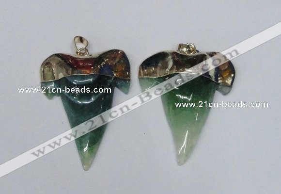 NGP1591 32*42mm - 35*45mm agate gemstone pendants