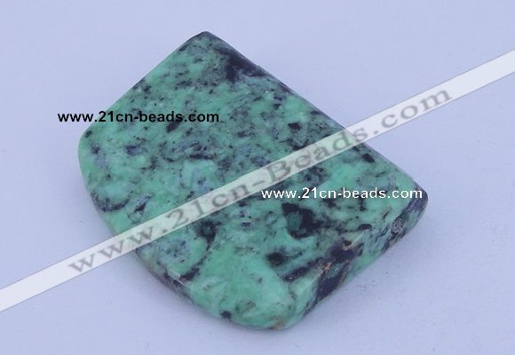 NGP197 10*32*42mm african turquoise pendant jewelry wholesale