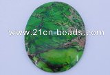 NGP235 40*50mm fashion dyed imperial jasper gemstone pendants