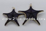 NGP2763 50*55mm - 75*85mm starfish pendants wholesale