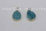 NGP2776 18*25mm - 20*30mm freeform druzy agate pendants