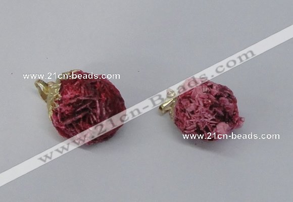 NGP2913 15*20mm - 25*30mm freeform desert rose pendants wholesale