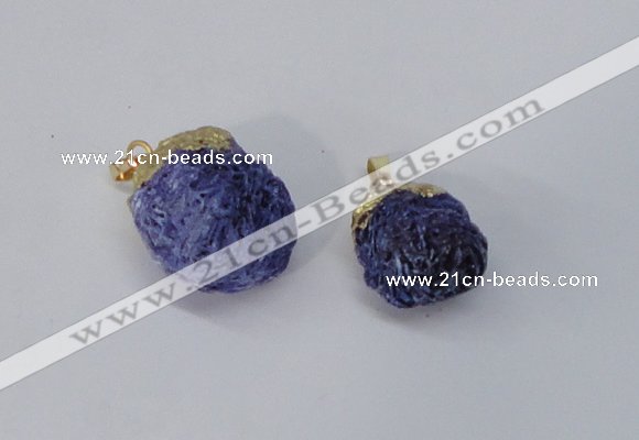 NGP2917 15*20mm - 25*30mm freeform desert rose pendants wholesale