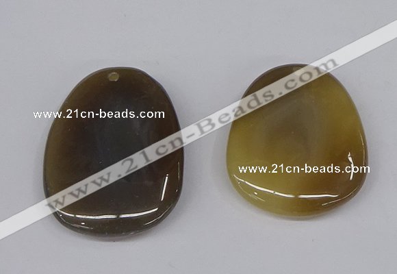 NGP3205 35*40mm - 40*50mm freeform agate slab pendants