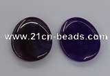 NGP3231 42*52mm - 45*55mm freeform agate gemstone pendants