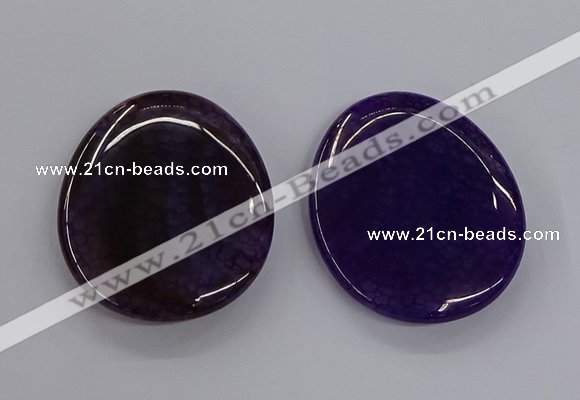 NGP3231 42*52mm - 45*55mm freeform agate gemstone pendants