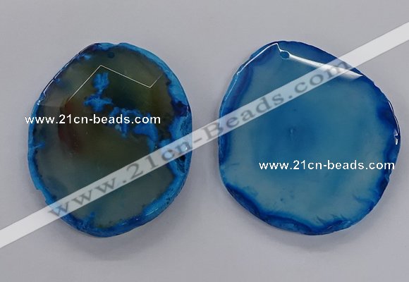 NGP3242 55*65mm - 50*75mm freeform agate slab pendants