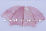 NGP33 Fashion pink opal gemstone pendants set jewelry wholesale