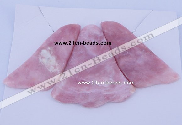 NGP35 Fashion pink opal gemstone pendants set jewelry wholesale