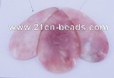 NGP36 Fashion pink opal gemstone pendants set jewelry wholesale