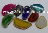 NGP4253 30*50mm - 45*75mm freefrom agate pendants wholesale