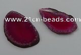 NGP4259 35*50mm - 45*80mm freefrom agate pendants wholesale