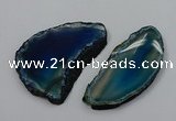 NGP4260 35*50mm - 45*80mm freefrom agate pendants wholesale