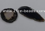 NGP4262 35*50mm - 45*80mm freefrom agate pendants wholesale