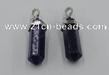 NGP5019 8*30mm sticks lapis lazuli gemstone pendants wholesale