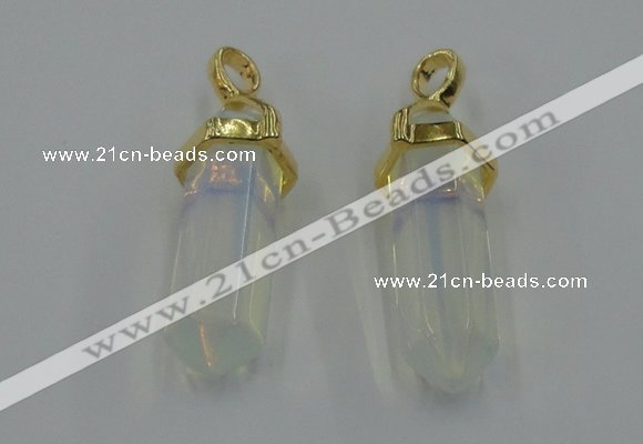 NGP5025 8*30mm sticks opal pendants wholesale