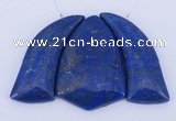 NGP51 Fashion lapis lazuli gemstone pendants set jewelry wholesale