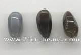 NGP5545 14*40mm - 23*58mm teardrop agate gemstone pendants