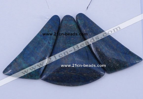 NGP57 Fashion chrysocolla gemstone pendants set jewelry wholesale