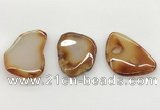 NGP5782 30*50mm - 45*60mm freeform agate slab pendants