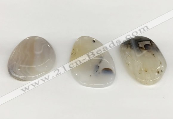 NGP5798 30*40mm - 40*50mm freeform agate slab pendants