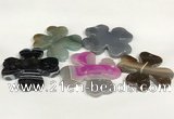 NGP5809 48mm - 50mm flower agate gemstone pendants wholesale