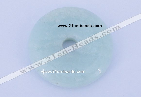 NGP603 5pcs 7*35mm amazonite gemstone donut pendants wholesale